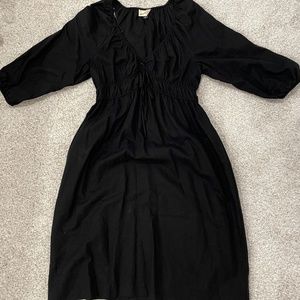 Black summer dress